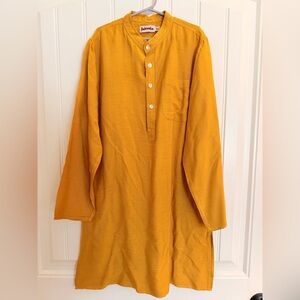 Fabindia Golden Yellow Kids' Tunic
